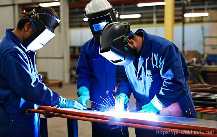 용접사의 자격증 추가 취득 - **Prompt 2: The Path to Career Advancement Through Certifications**
    A confident and professional...