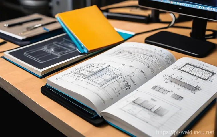 용접 시험 대비 예상 문제 - **Prompt Title:** Dedicated Study of Welding Fundamentals
    **Image Prompt:** A diverse young adul...