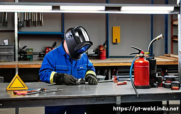 용접 실습 중 주의할 점 관련 이미지 2
